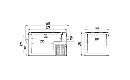 Автохолодильник компрессорный Ледоход С-30